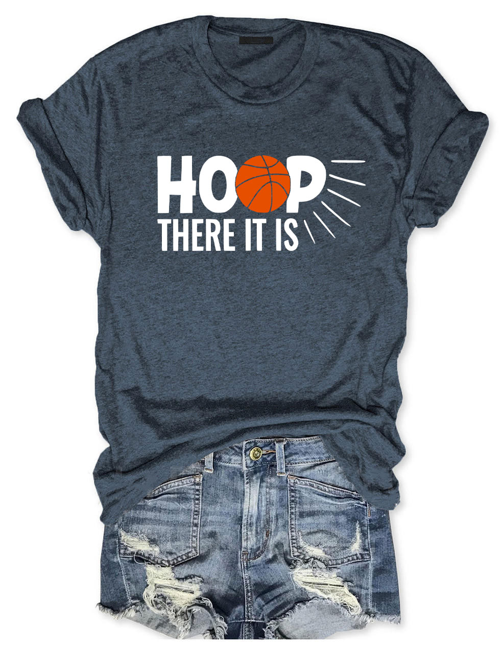 Hoop There It Is - Basketball T-shirt