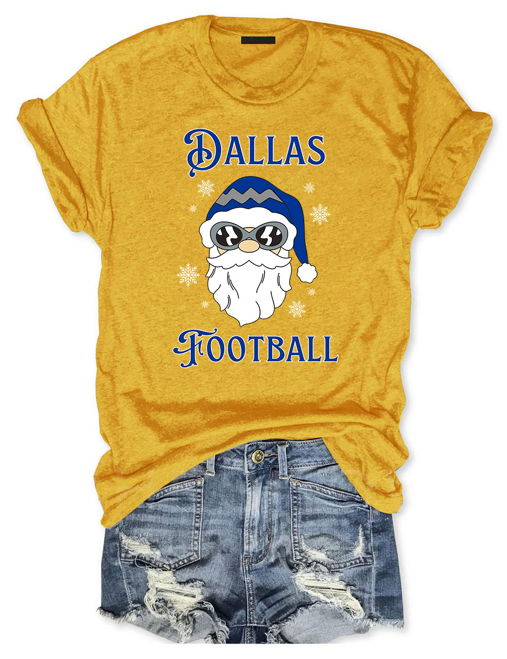 Christmas Dallas Football T-Shirt