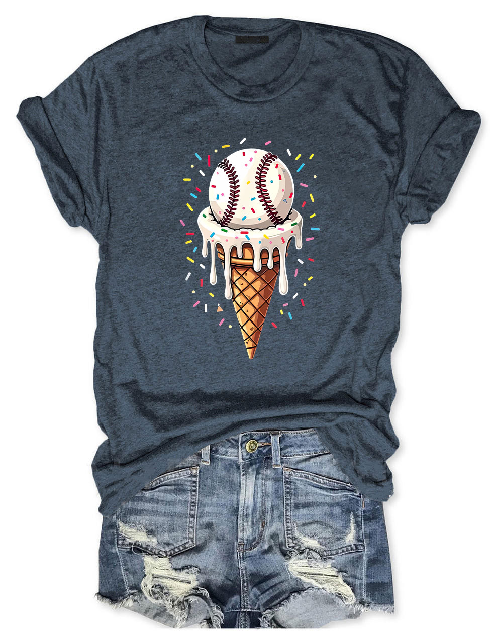 Baseball Ice Cream T-shirt