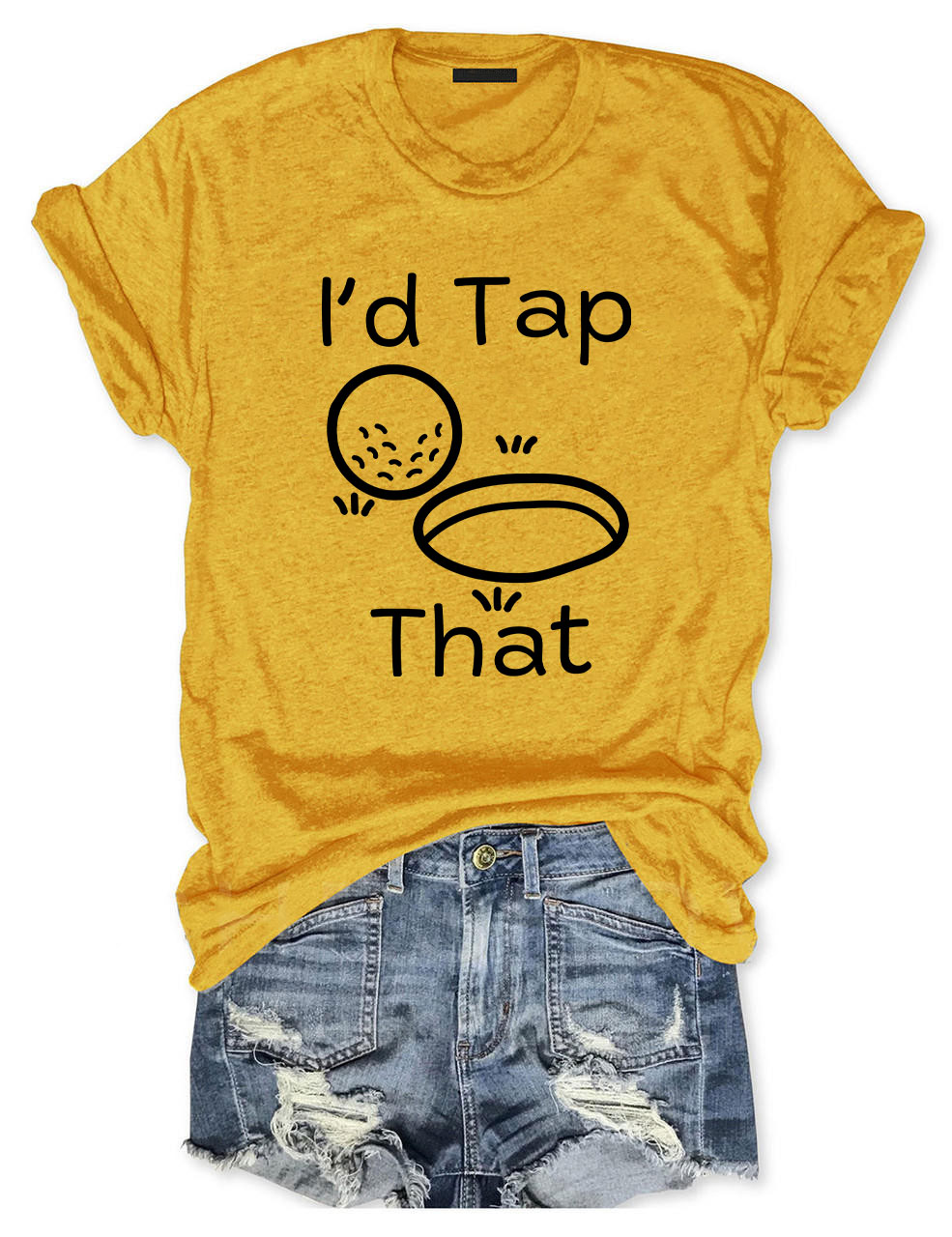 I'd Tap That Funny Golfing T-shirt