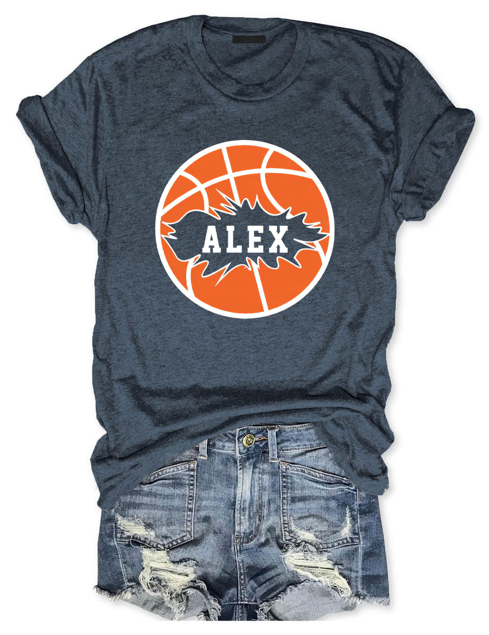 Custom Basketball  T-shirt
