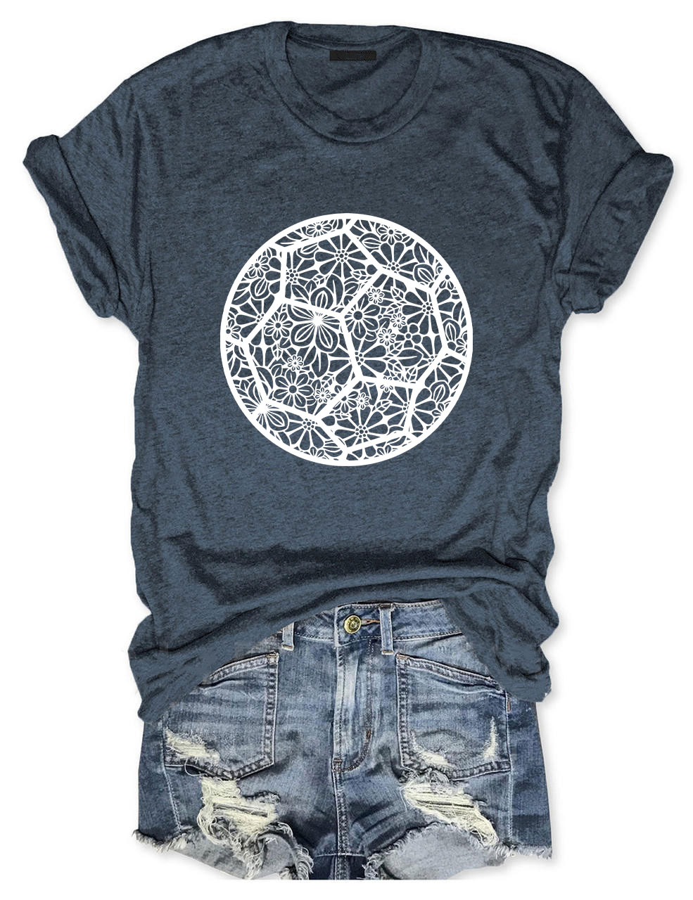 Floral Soccer T-shirt