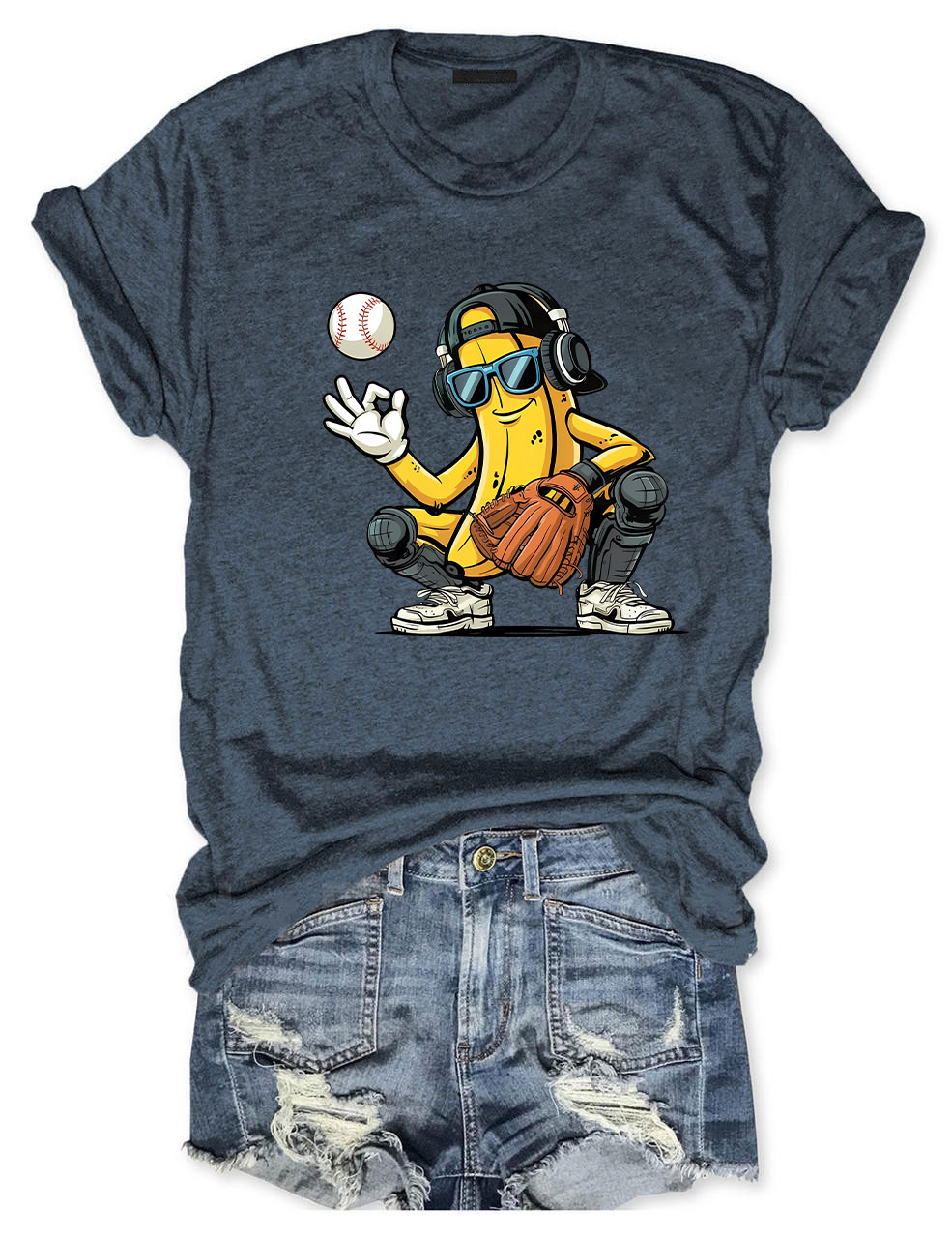 Funny Banana Baseball T-Shirt