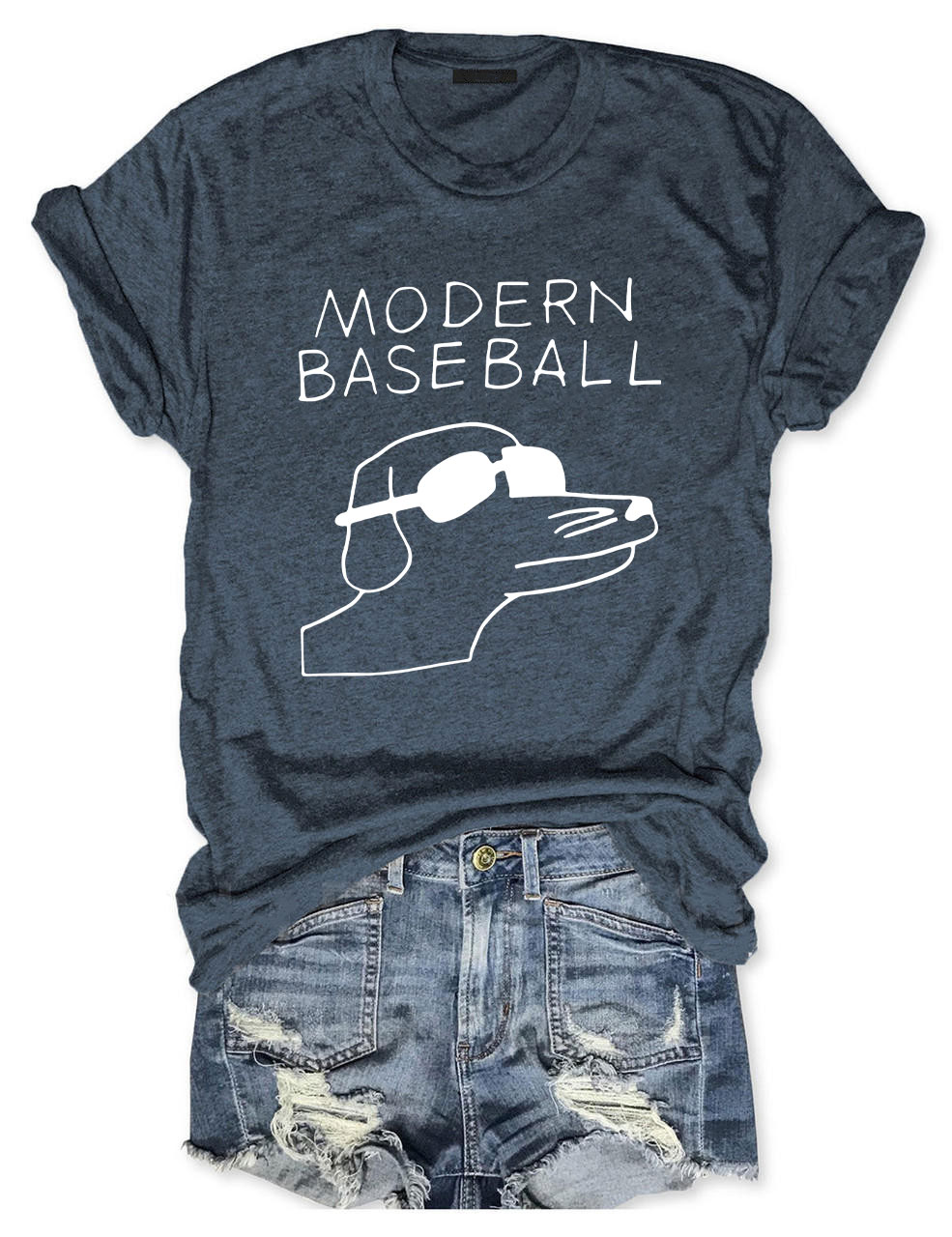 Coll Dog Funny Baseball T-Shirt