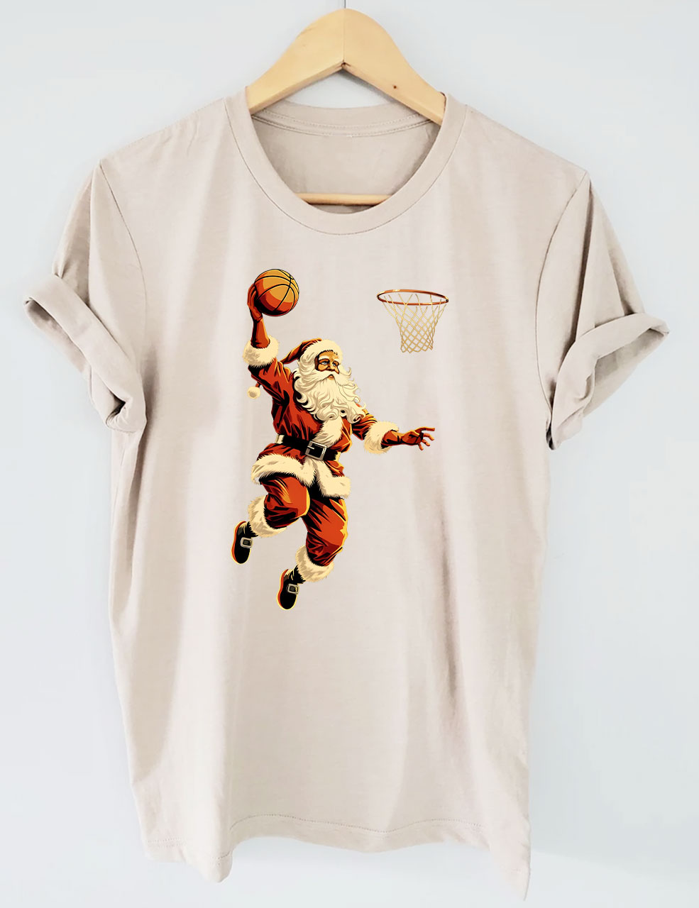 Christmas Basketball T-shirt