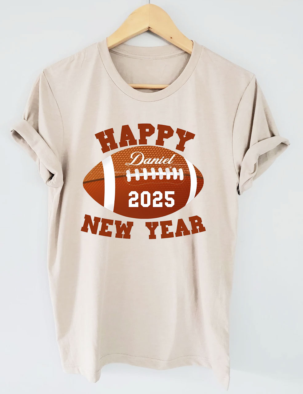 New Year Football T-shirt