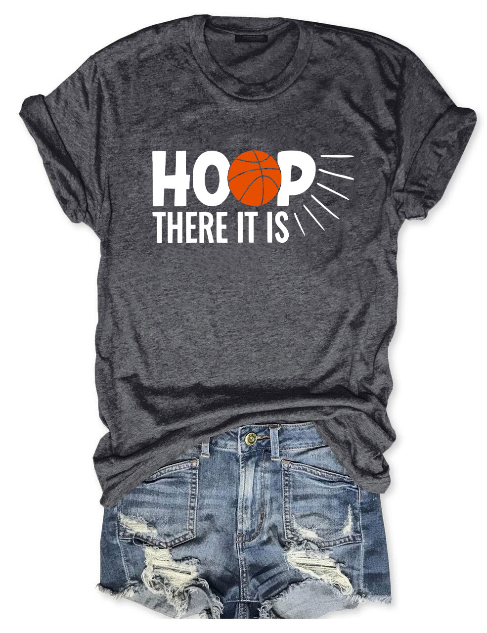 Hoop There It Is - Basketball T-shirt