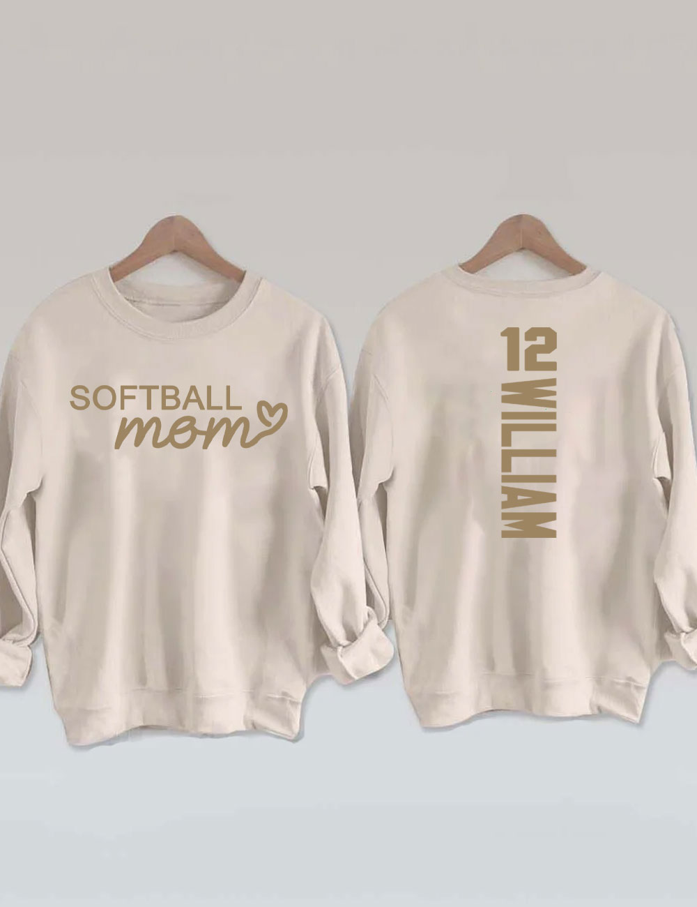Softball Mom Custom Sweatshirt