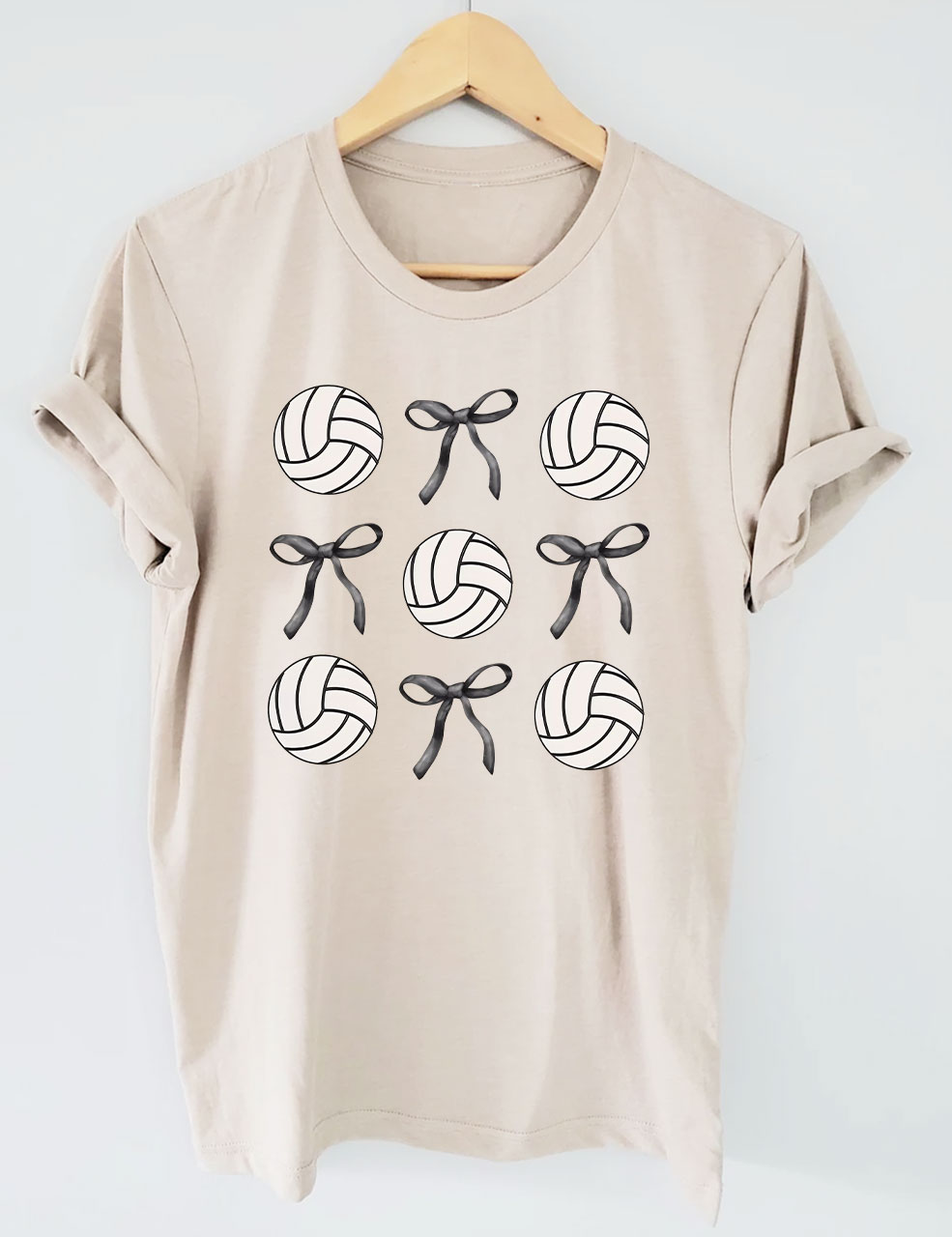 Volleyball Bows T-shirt