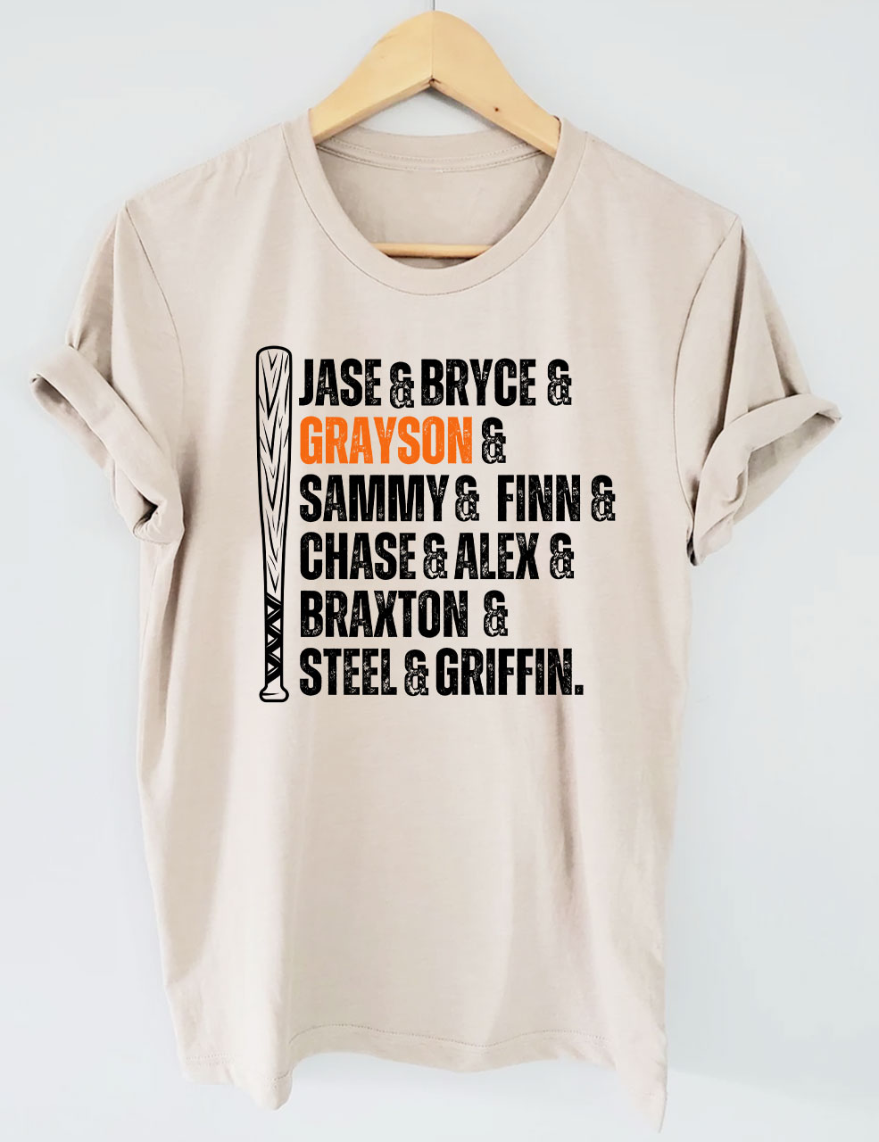 Custom Baseball Team Names  T-Shirt