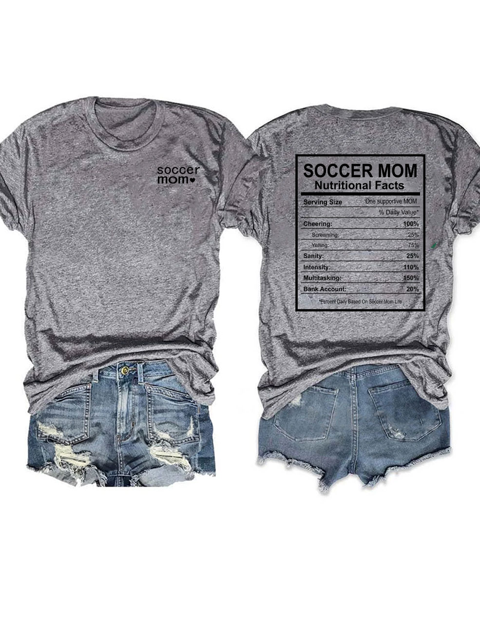 Funny Soccer Mom Facts T-Shirt