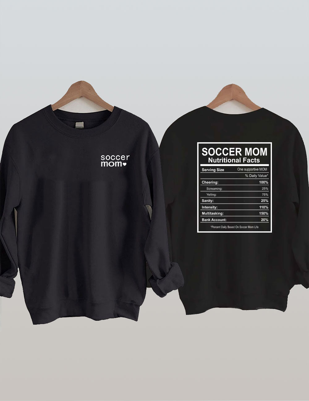 Funny Soccer Mom Facts Sweatshirt