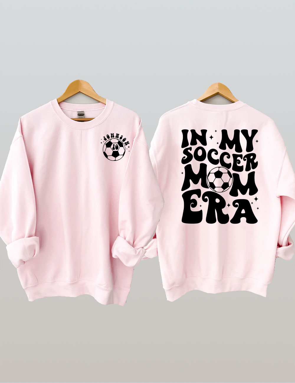 Custom In My Soccer Mom Ear Sweatshirt