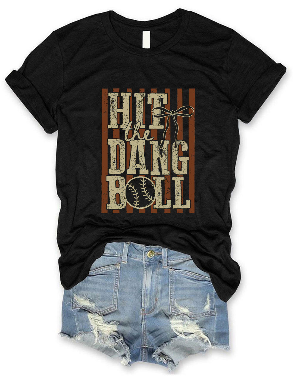 Hit the Dang Ball Baseball T-Shirt