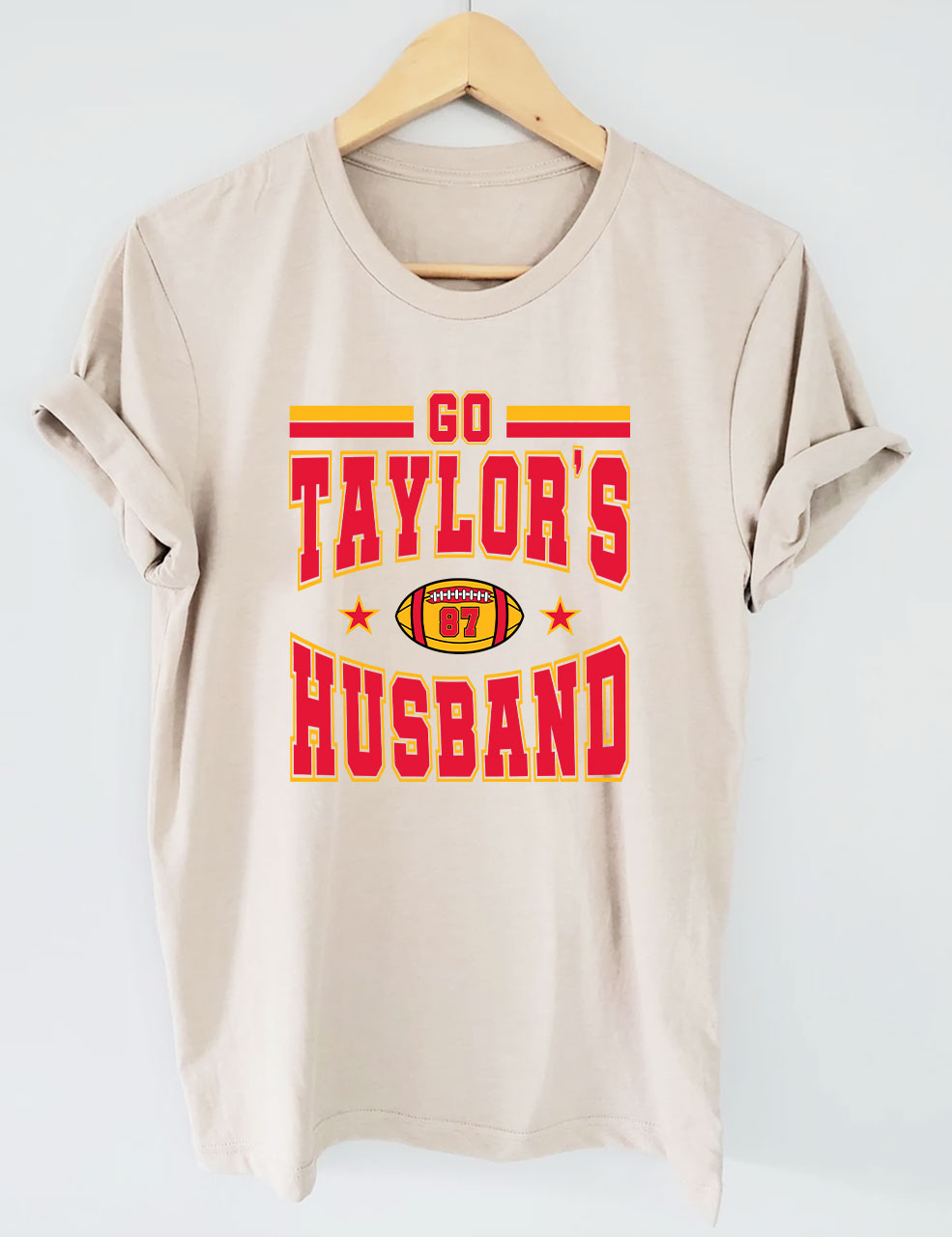 Go Taylor's Husband  Kansas City Football T-Shirt