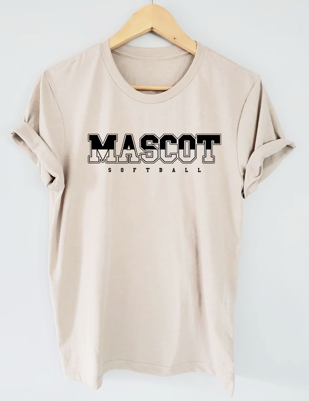 Custom Softball Mom T-Shirt