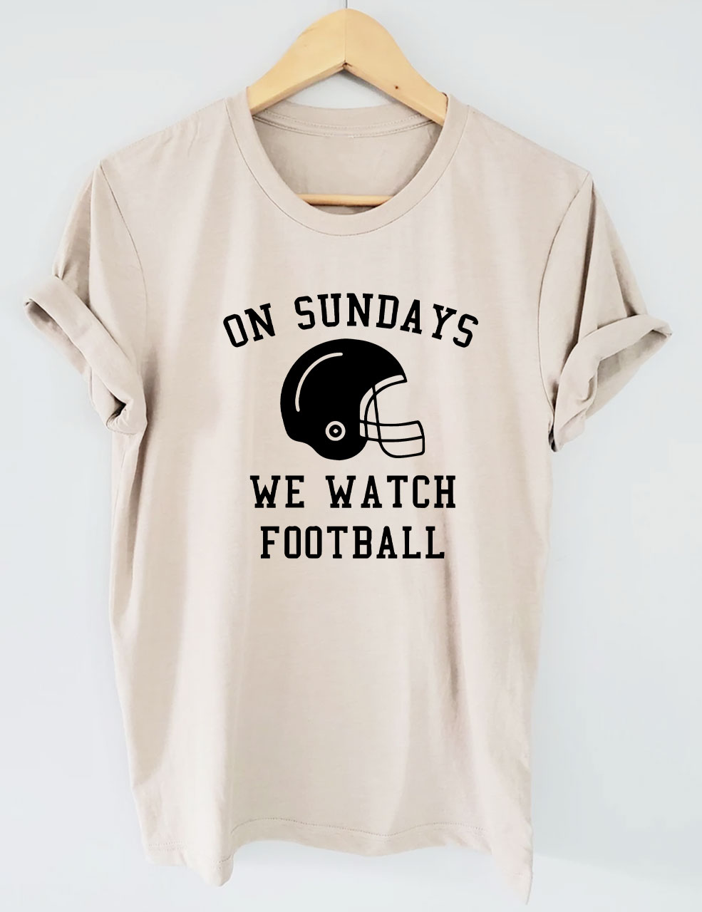 On Sundays We Watch Football T-Shirt