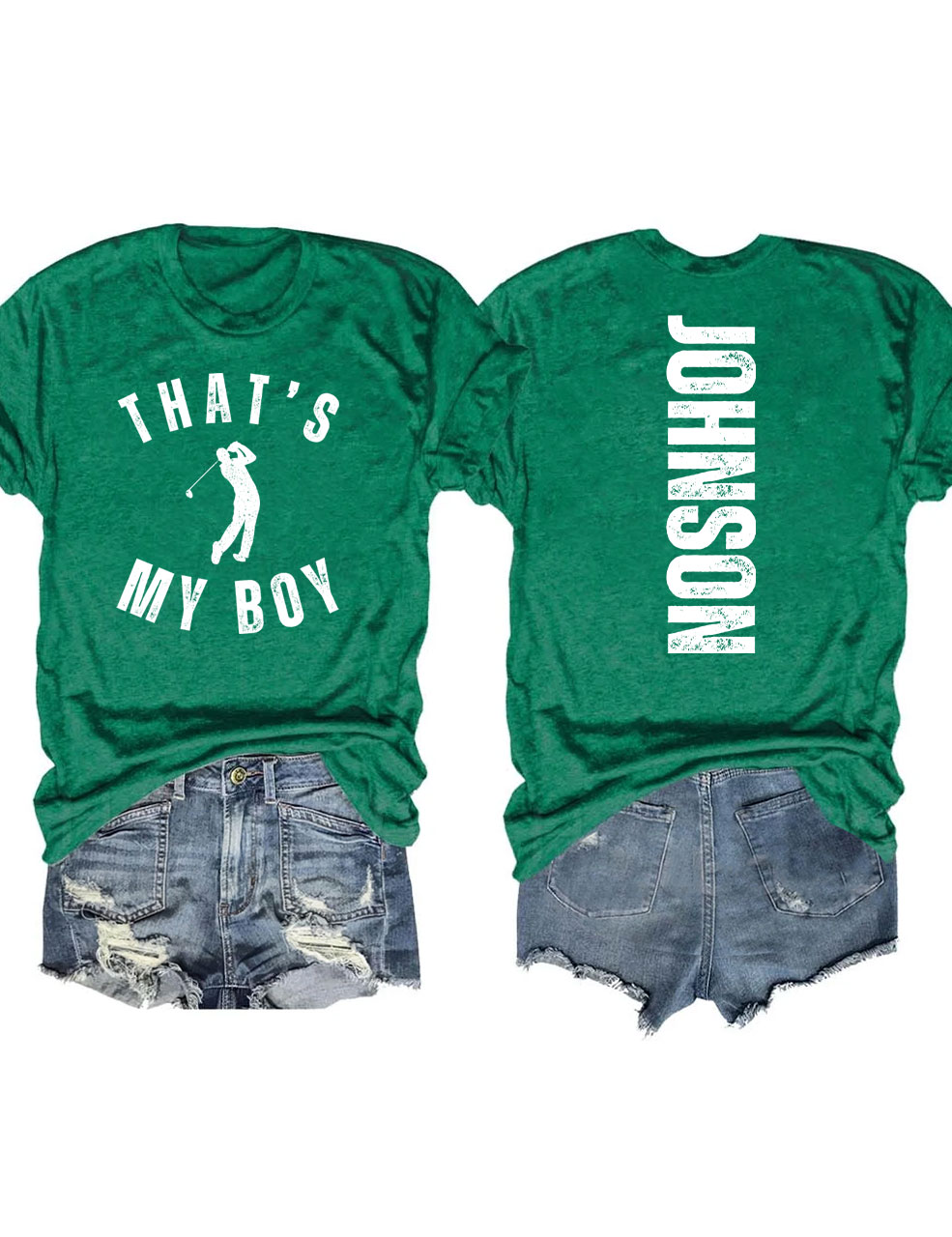 Custom That's My Boy Golf T-shirt