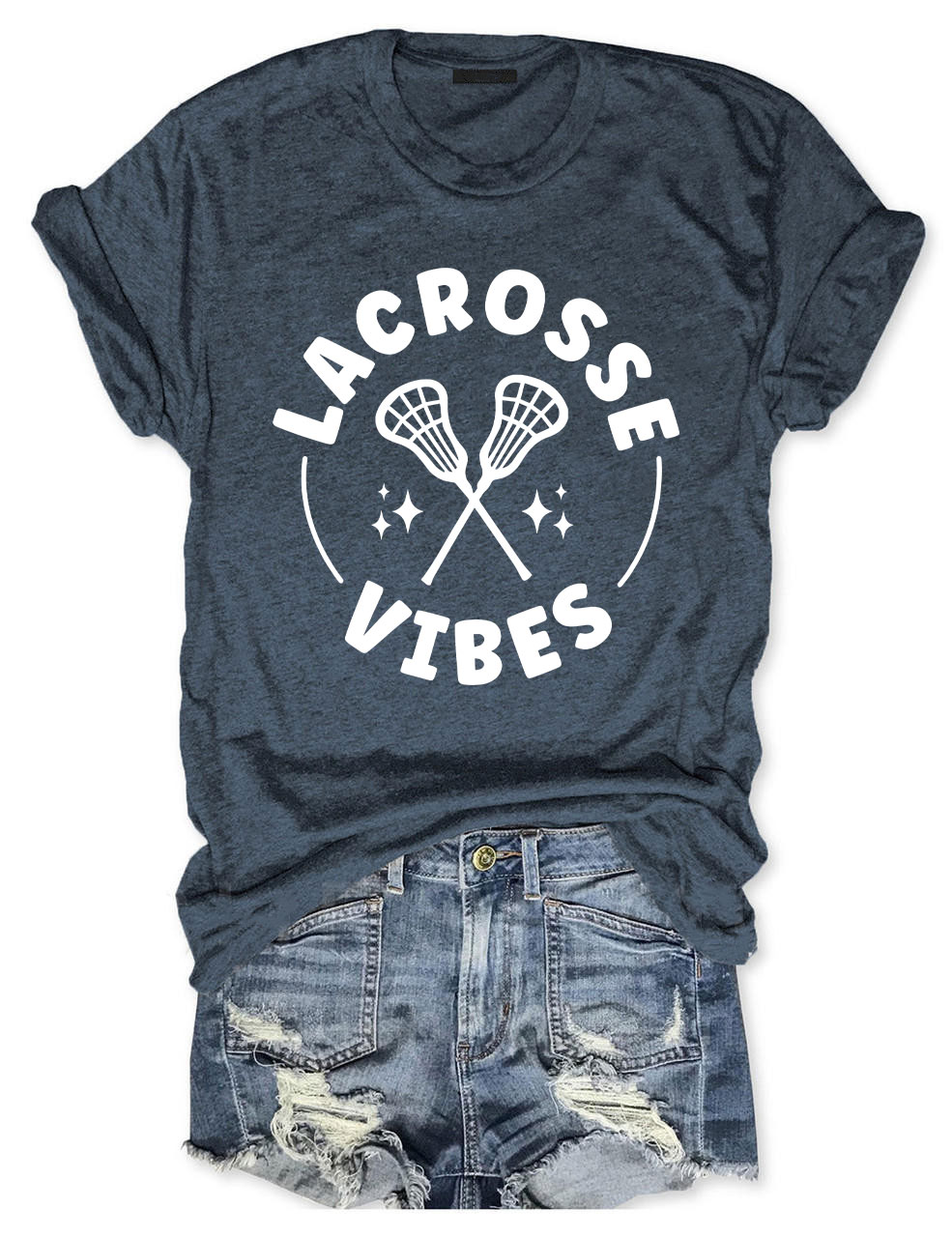 Lacrosse Vibes Funny T-shirt