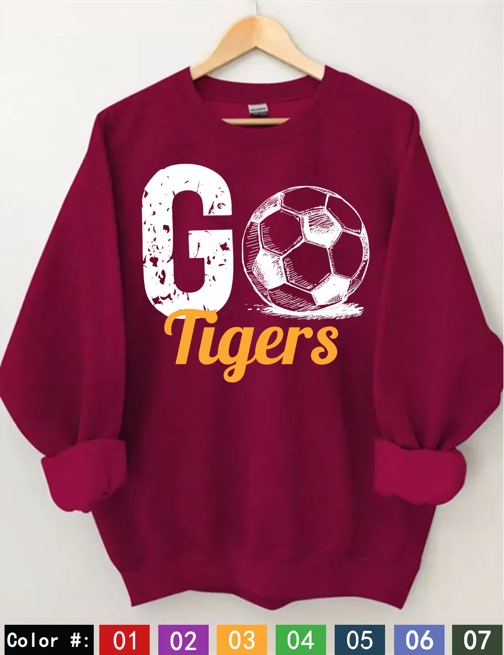 GO Football Team Custom Sweatshirt