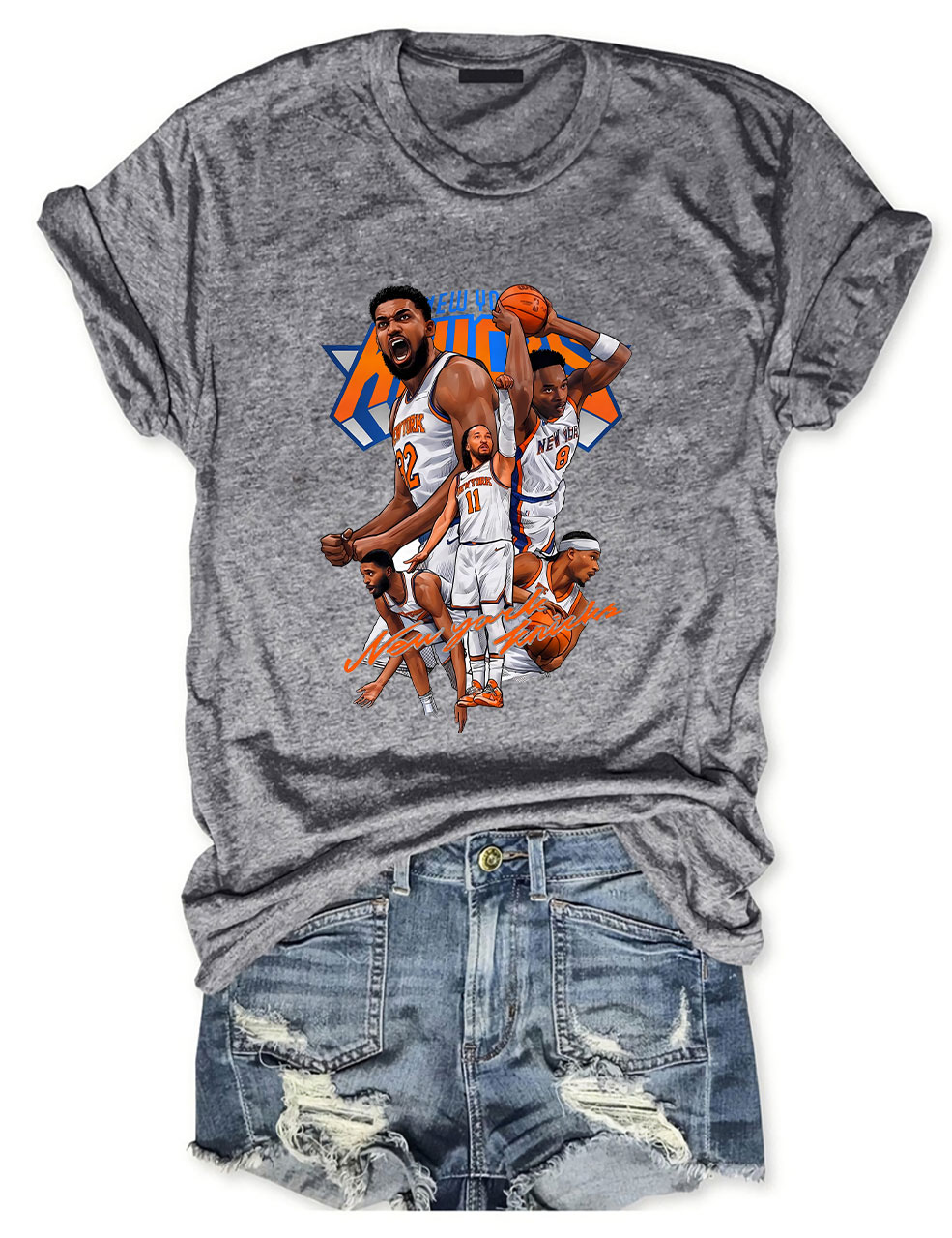 New York Funny Basketball T-shirt