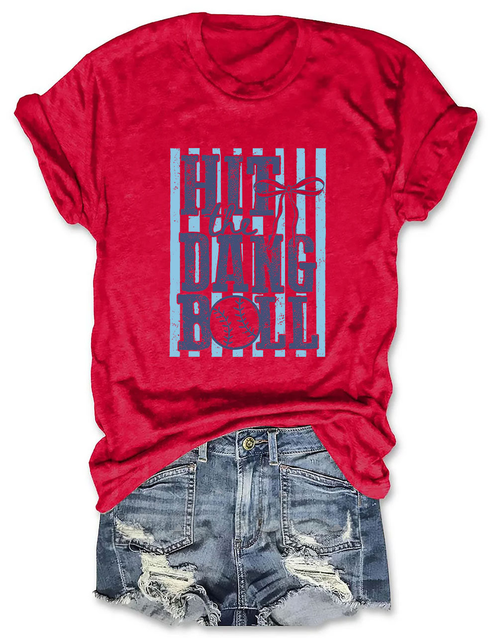 Hit the Dang Ball Baseball T-Shirt