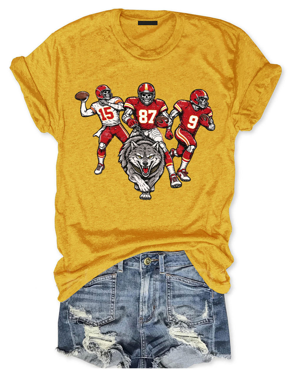 KC Kingdom Football T-Shirt