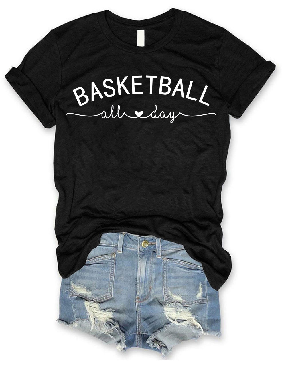 Basketball All Day Custom T-shirt