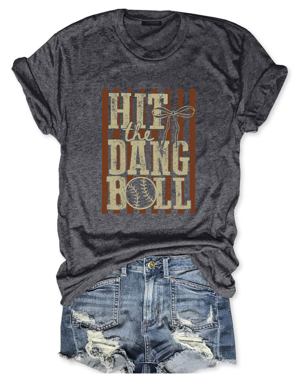 Hit the Dang Ball Baseball T-Shirt