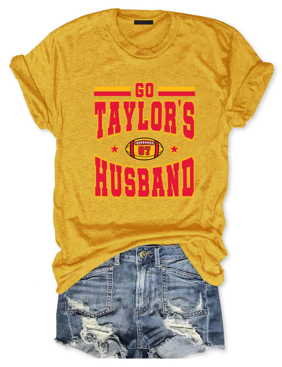 Go Taylor's Husband  Kansas City Football T-Shirt