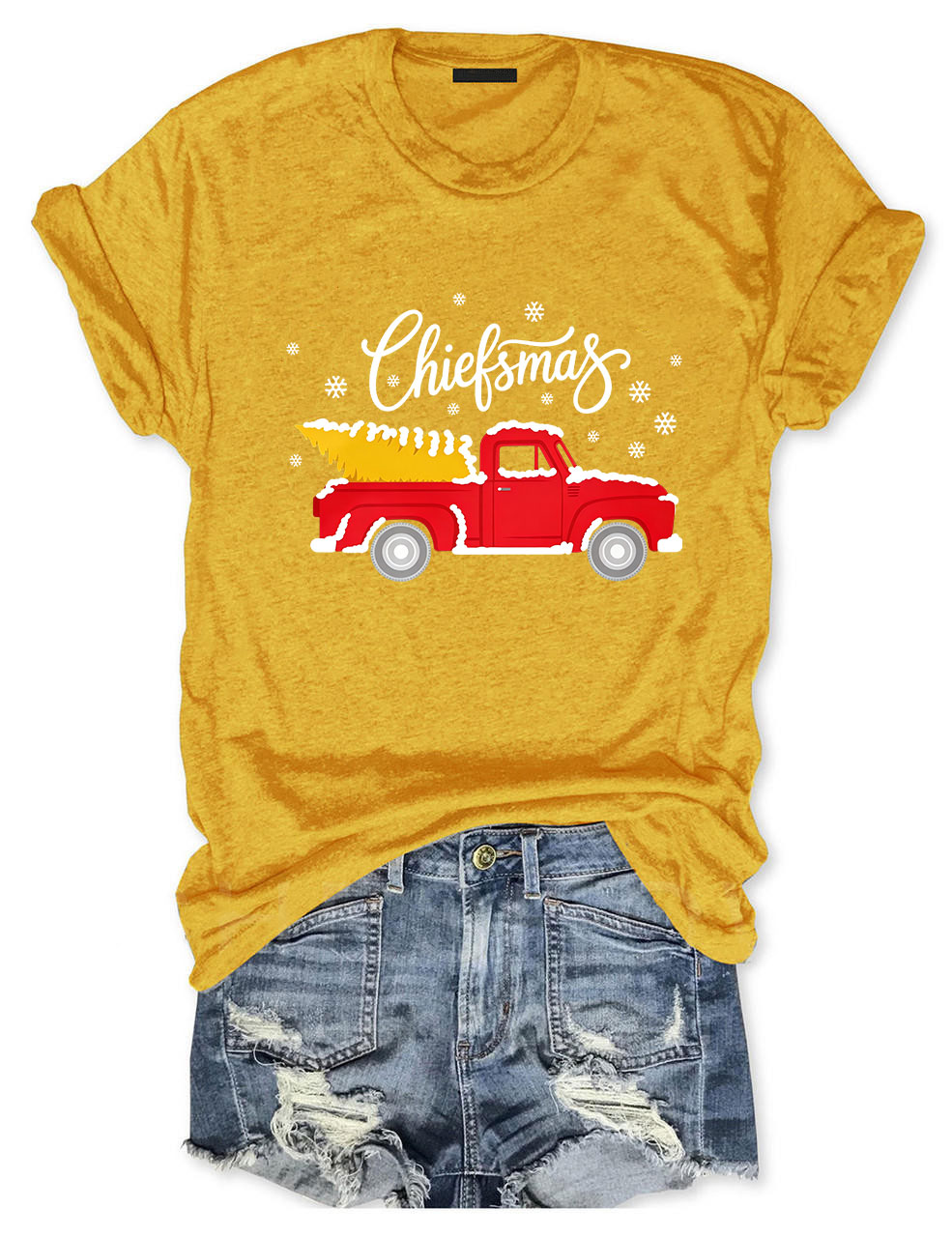  Kansas City Game Day Christmas Football T-Shirt