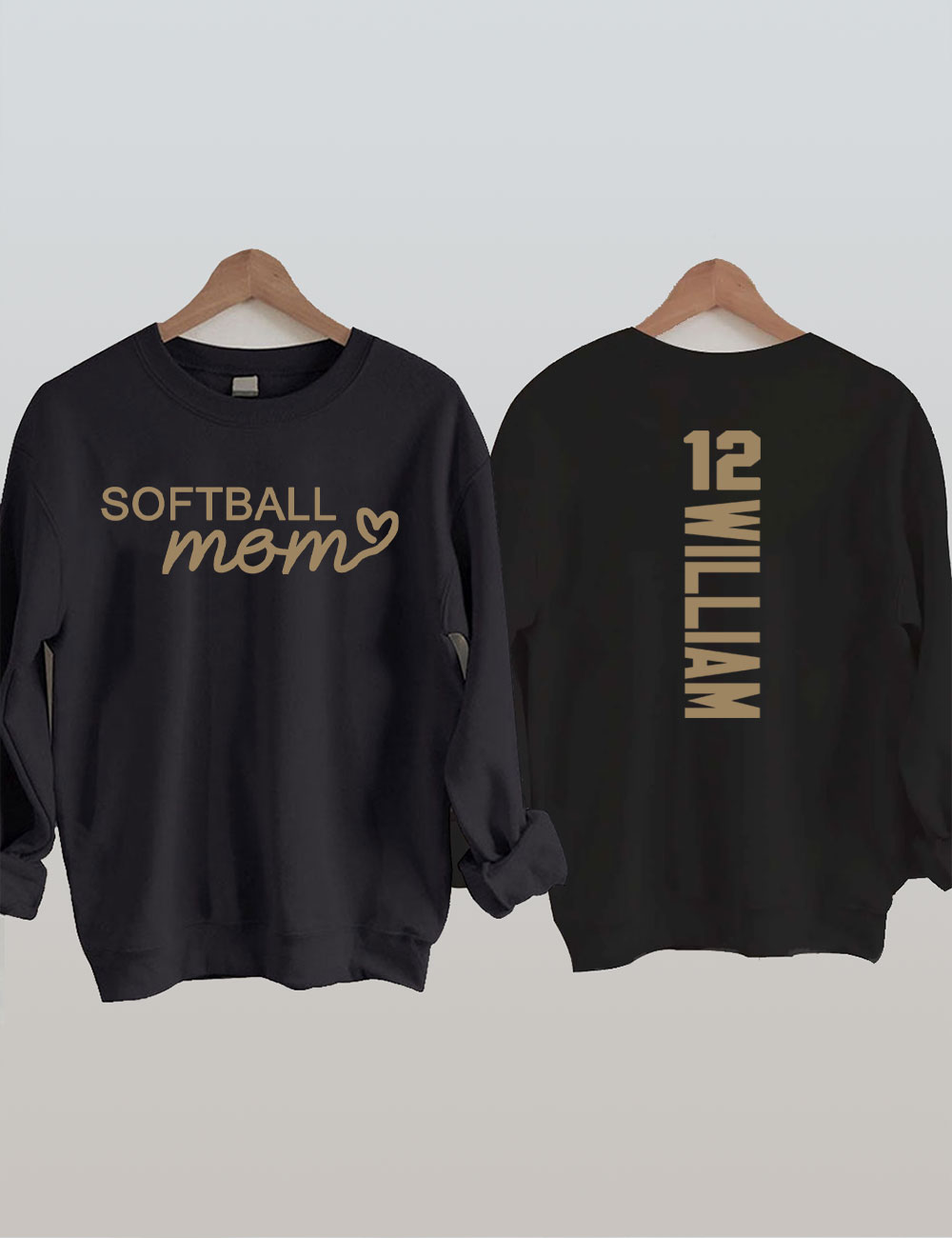 Softball Mom Custom Sweatshirt