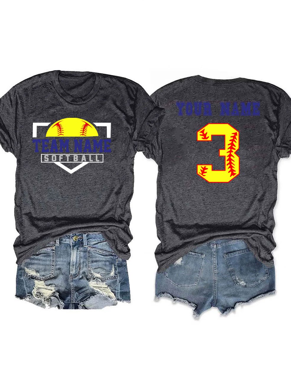Softball Custom T-shirt