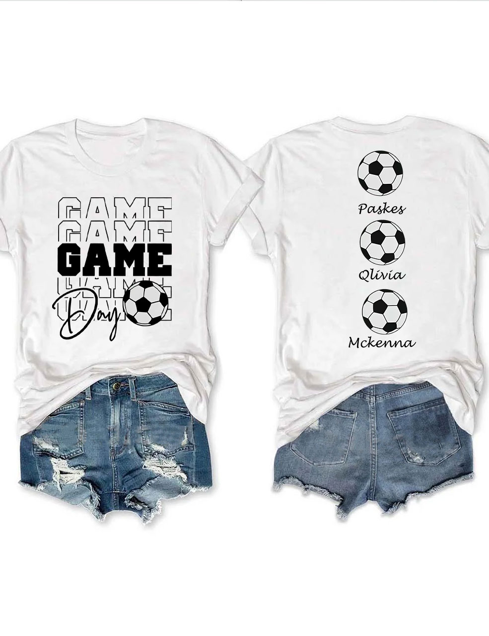Custom Soccer Game Day T-shirt