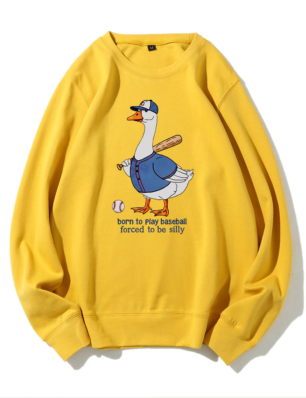 Silly Goose Baseball Sweatshirt