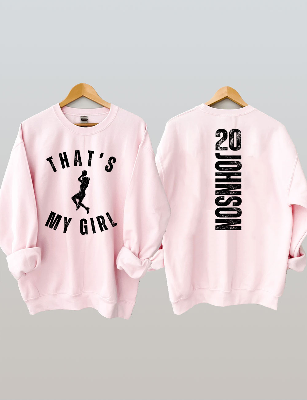 Custom That's My Girt Basketball Mom Sweatshirt