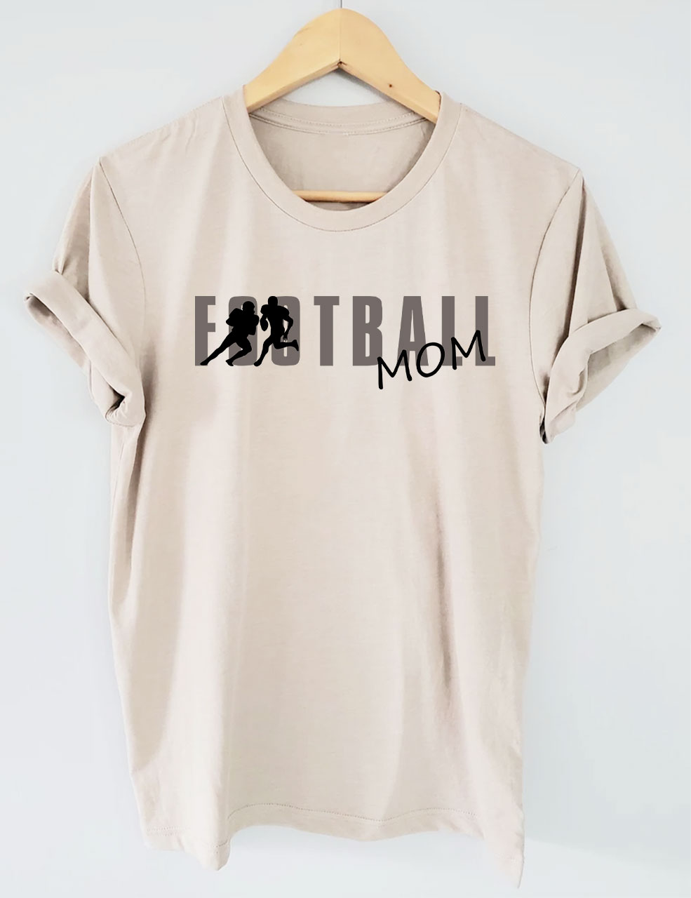 Custom Football Mom T-shirt