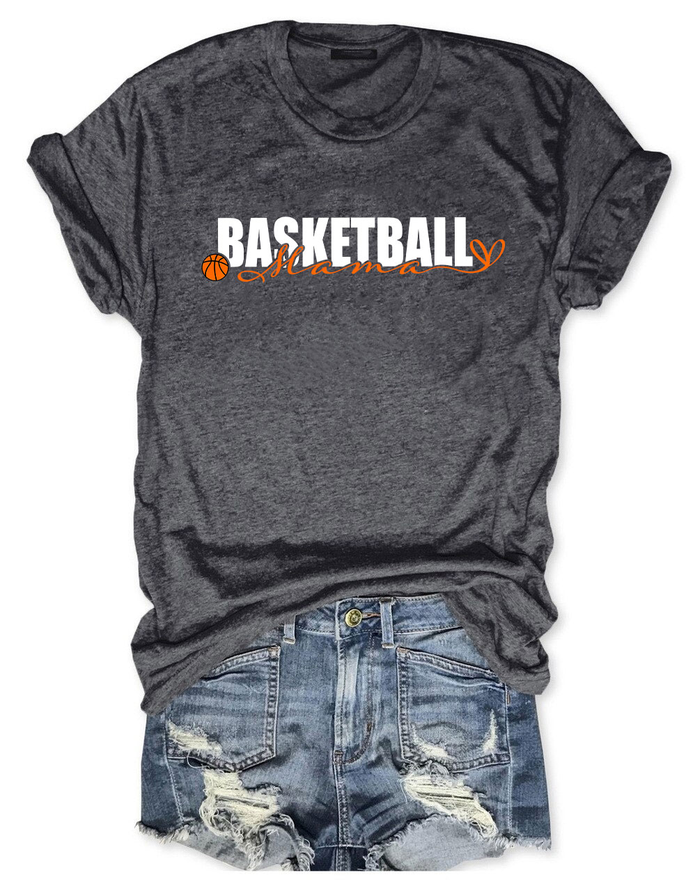 Custom Basketball Mom T-shirt