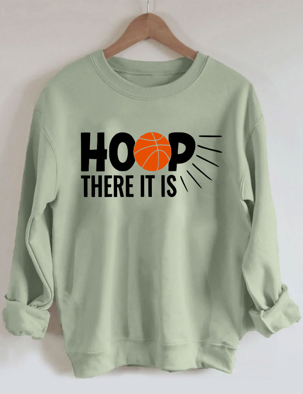 Hoop There It Is - Basketball Sweatshirt