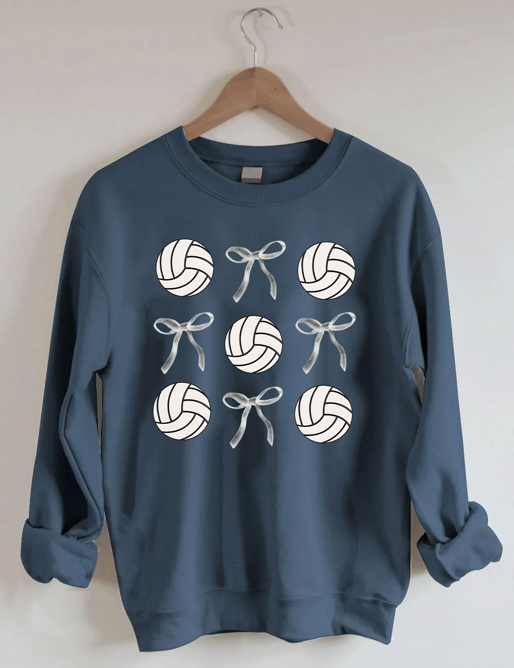 Volleyball Bows Sweatshirt