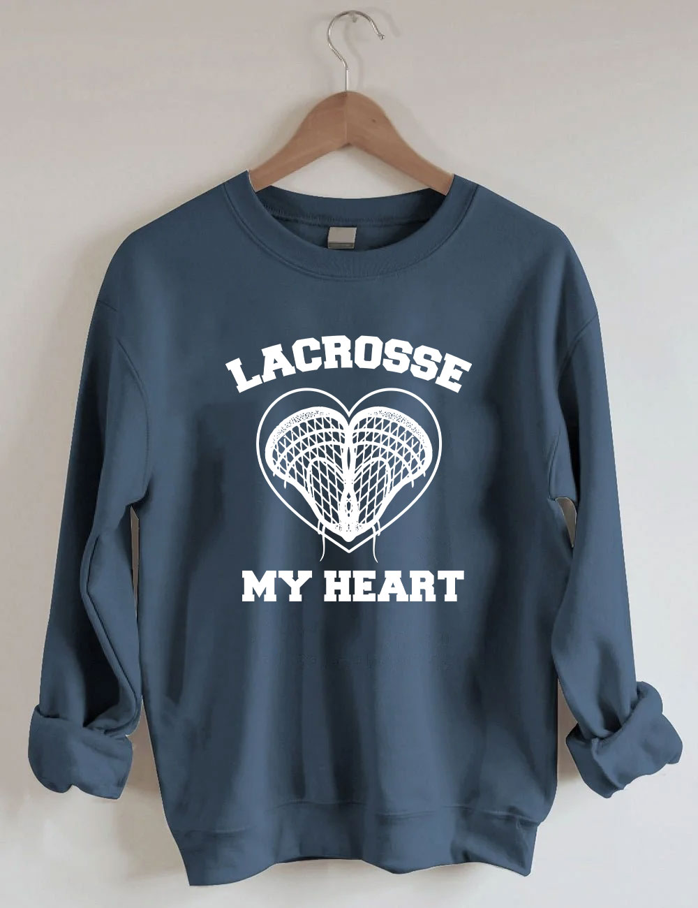 Lacrosse My Heart Sweatshirt