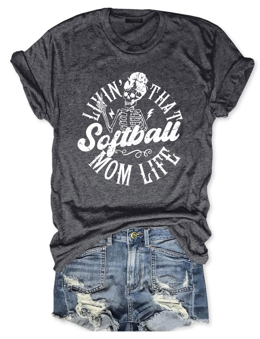 Livin' That Softball Mom Life T-shirt