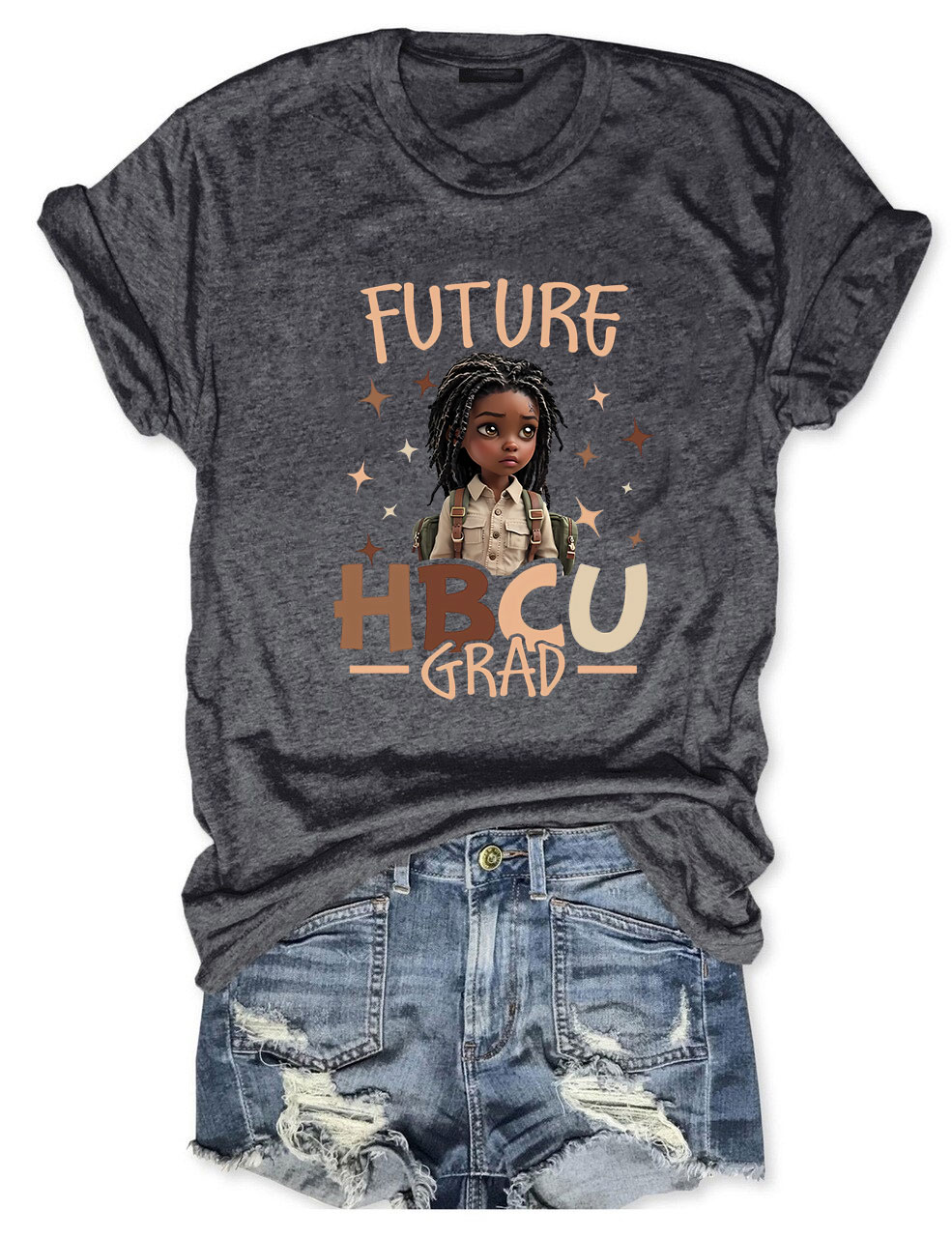 Future HBCU Grad History Black Girl Graduation T-shirt
