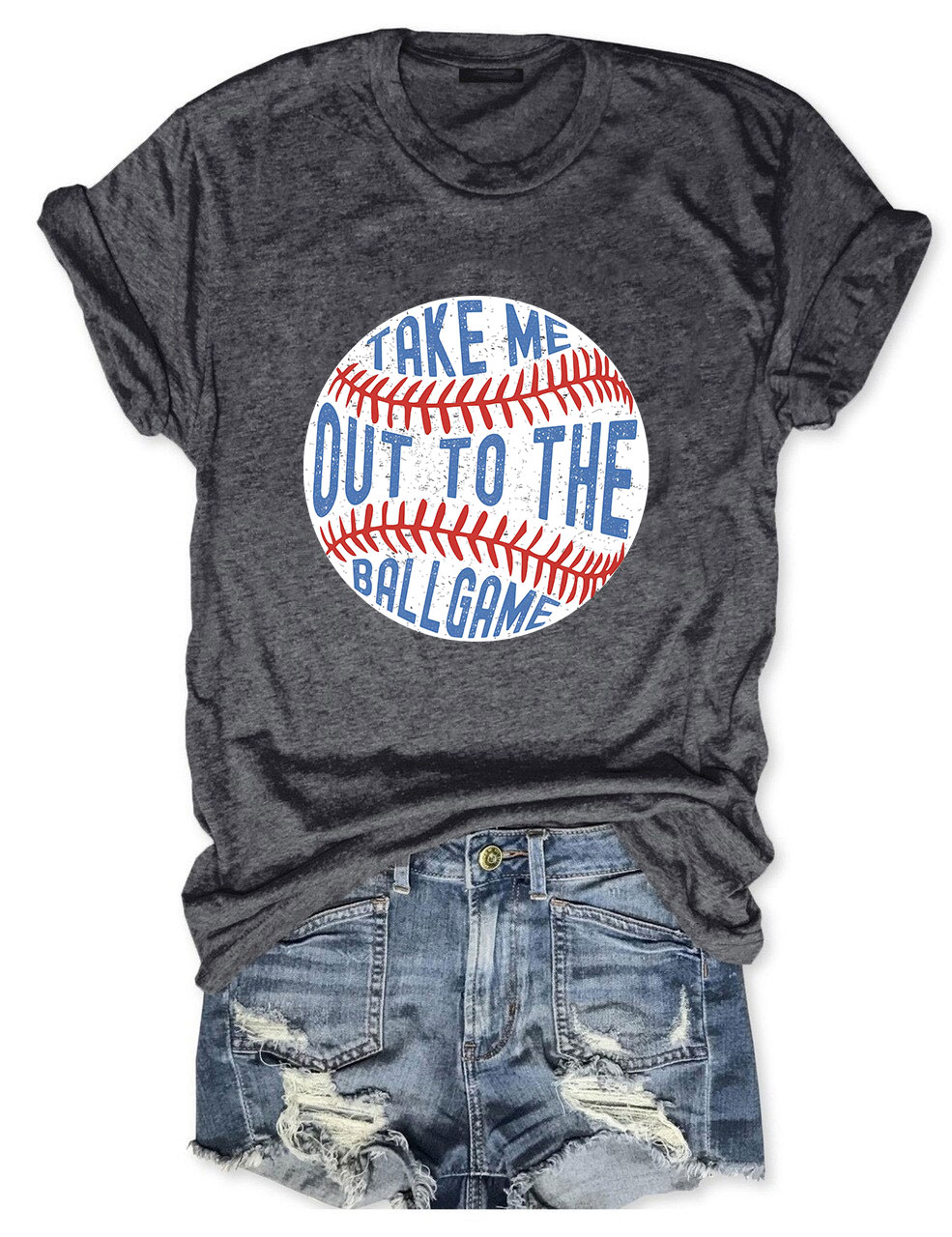 Take Me Out to The Ballgame  Game Baseball  T-Shirt