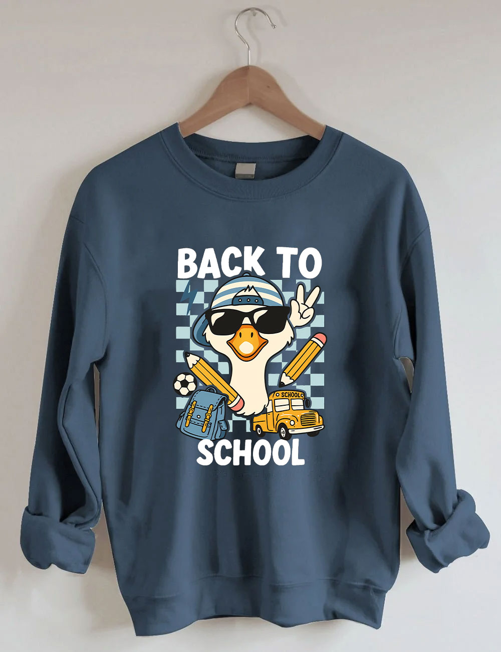 Back To School Funny Soccer Sweatshirt