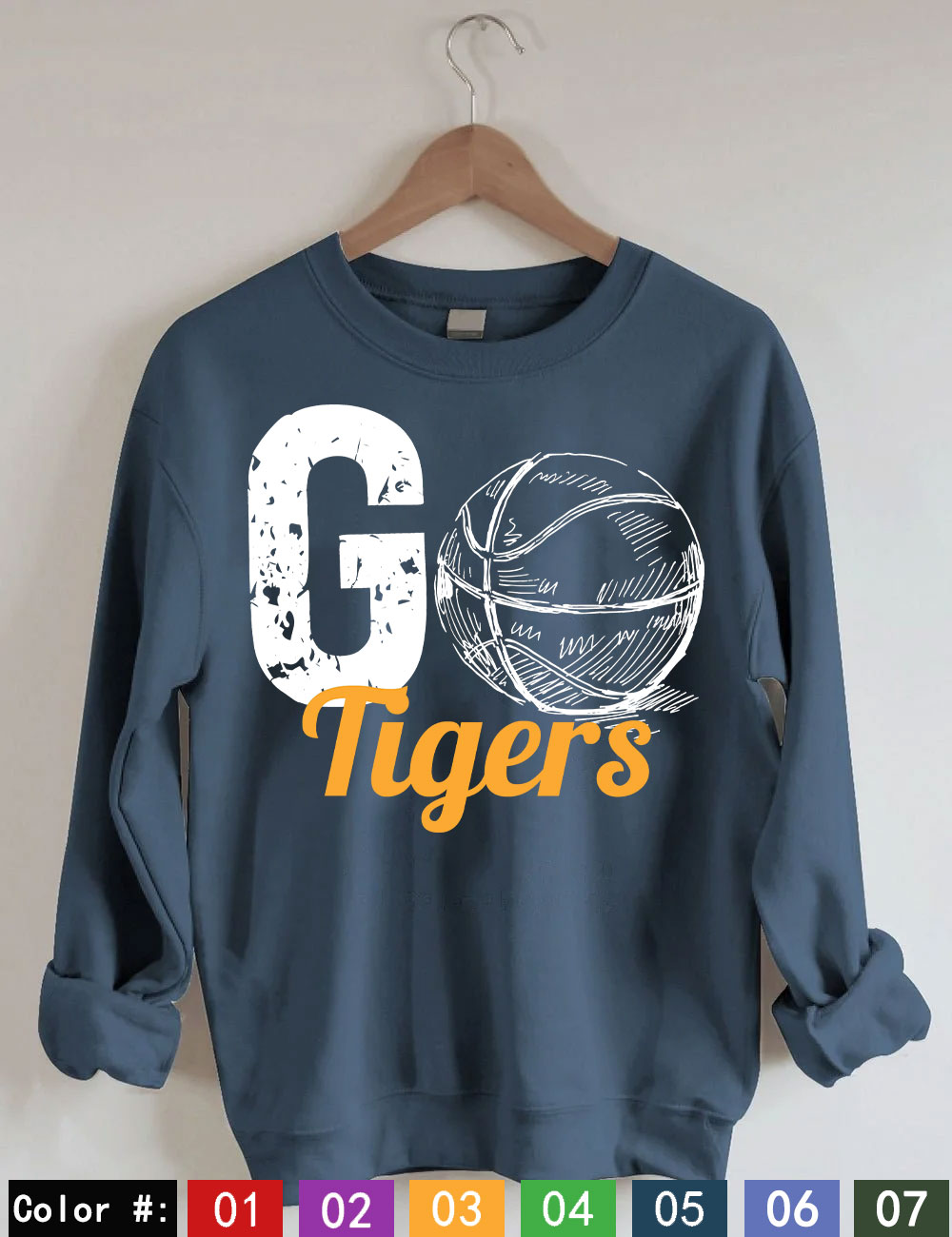 GO Basketball Team Custom Sweatshirt