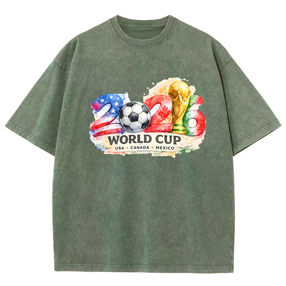 2026 Soccer Cup USA Mexico Canada T-shirt