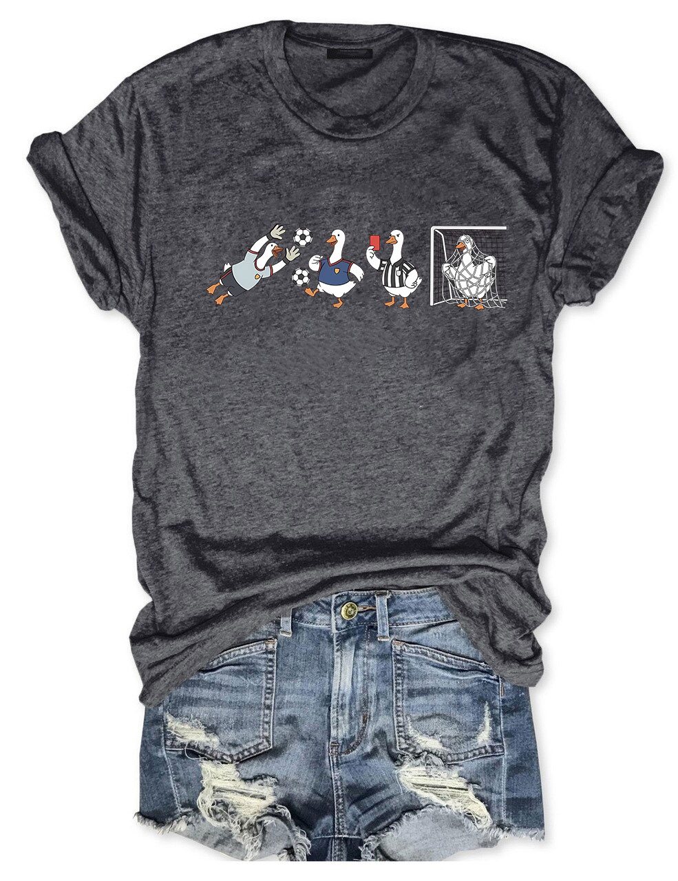 Funny Goose Soccer T-Shirt