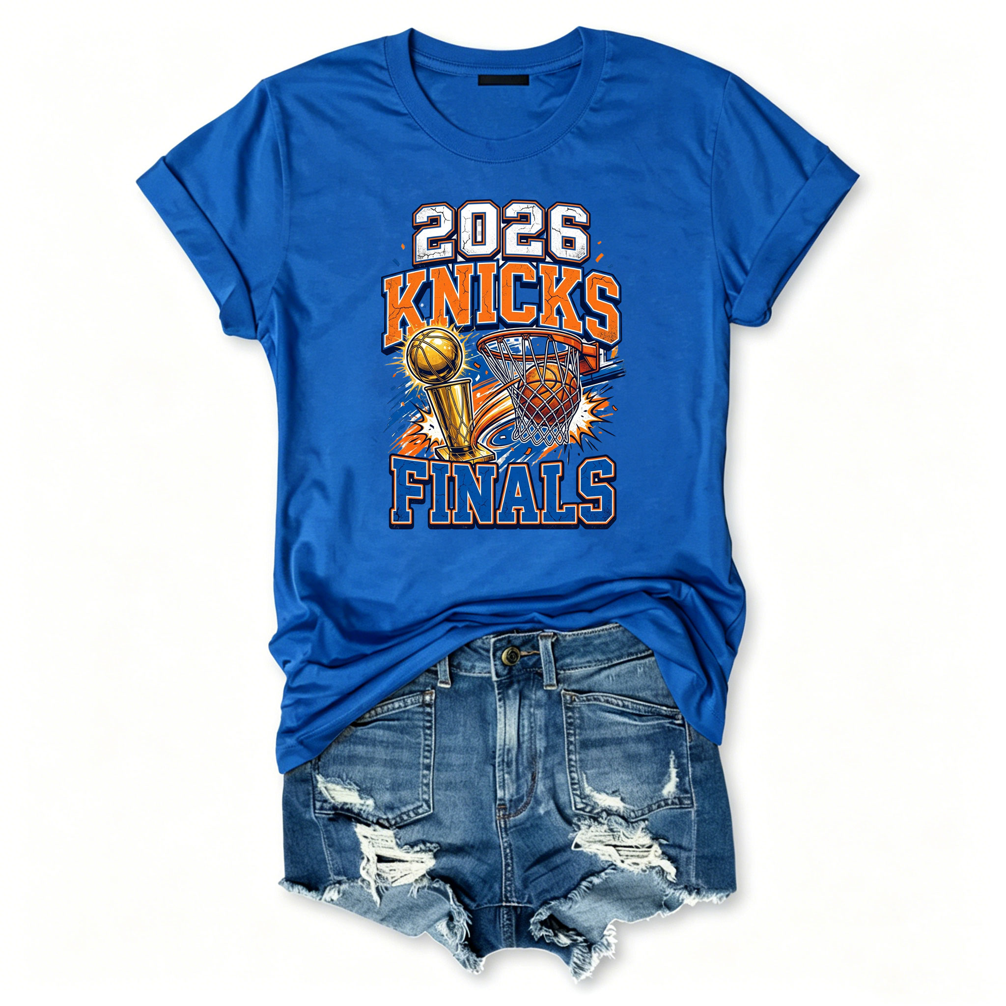 2026 Knicks Finals Basketball T-shirt