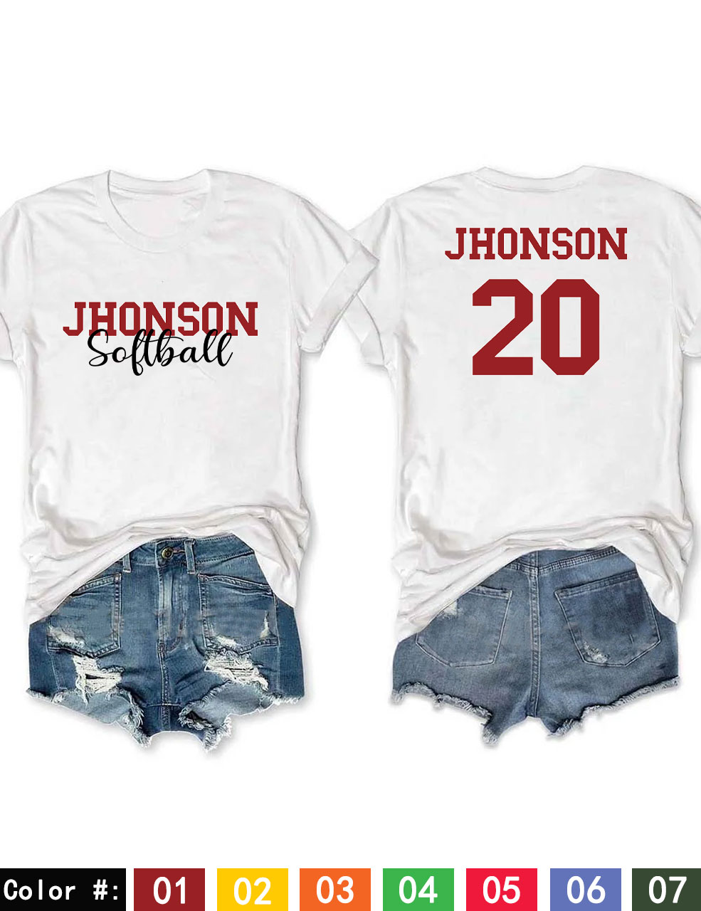 Custom Softball T-Shirt